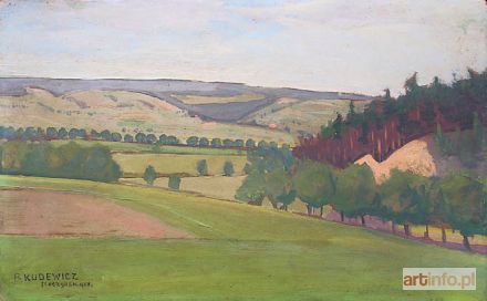 KUDEWICZ Bolesław | Pejzaż, 1918