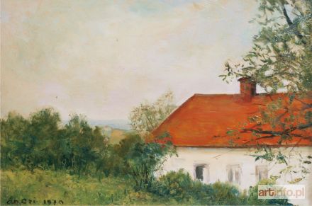 ANERI (WEISSOWA Irena) | Dom w Kalwarii, ok. 1970
