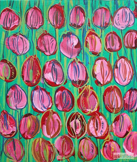 DWURNIK Edward | Czerwone tulipany (2013)