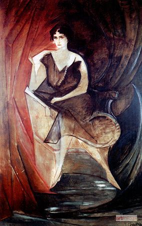 CHWISTEK Leon | Portret Heleny Estreicher, 1927