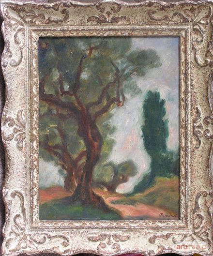 PANKIEWICZ Józef | La route et l`arbre (ca.1928/30)