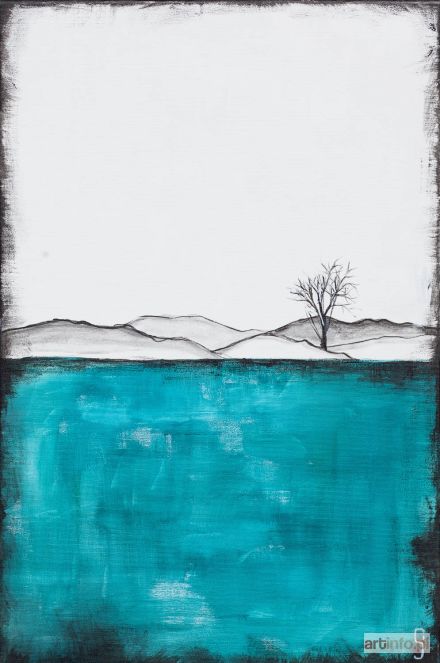 SZEWCZYK Sylwia | Turkusowy pejzaż, 2019