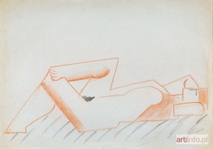 WŁODARSKI (Henryk Streng) Marek | AKT LEŻźCY, 1924-25