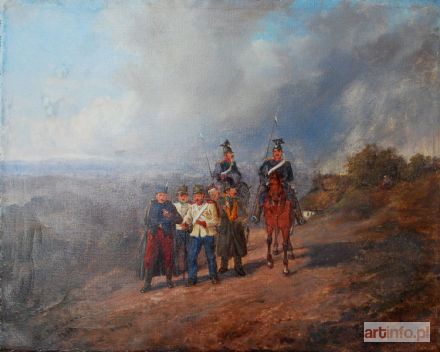 DITTMANN Edmund | Transport jeńców, 1864