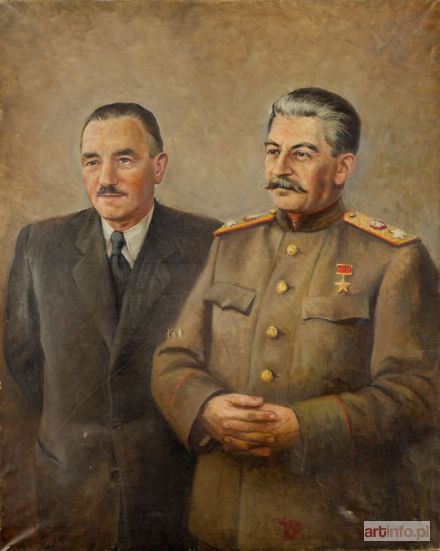 JANOWSKI Janusz | Stalin i Bierut, 1952 r.