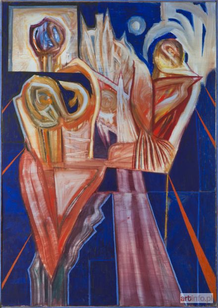 TCHÓRZEWSKI Jerzy | Uciekająca przed pożogą, 1955 r.