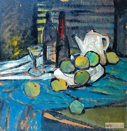 HAYDER Fryderyk Antoni | Martwa natura z jabłkami, 1965