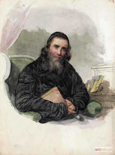 MALARZ nieokreślony | Portret Żyda