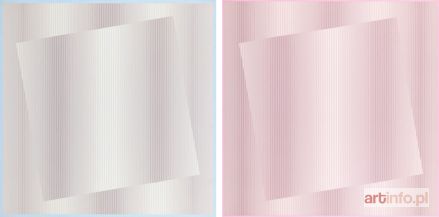 STAŃCZAK Julian | Homage to Quadrille, Gray i Homage to Quadrille, Warm Gray - dyptyk, 1975 r.