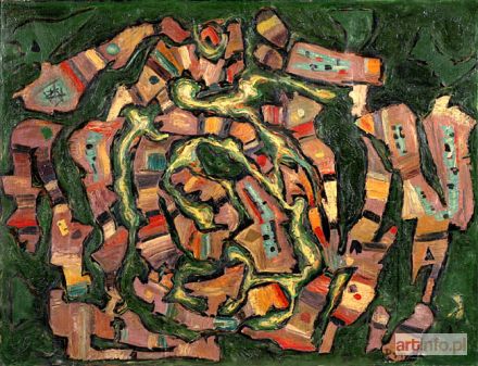 DYLĄG Mieczysław | KOMPOZYCJA ZIELONA