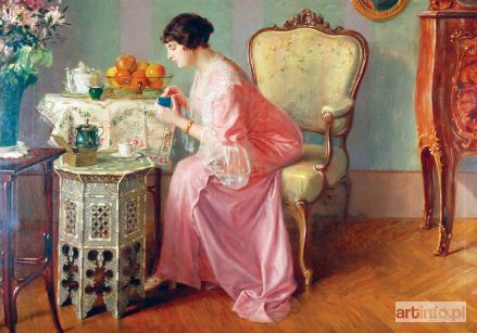 WINTEROWSKI Leonard | Poranek przy czarnej kawie, 1913