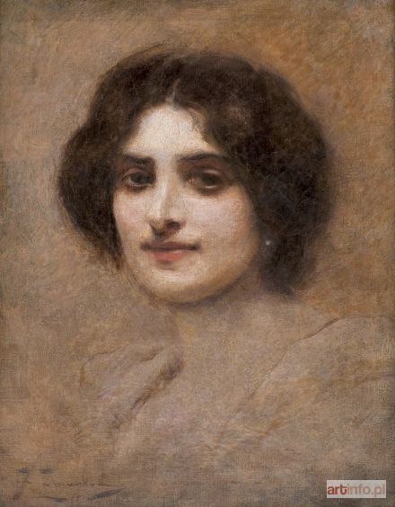 ŻMURKO Franciszek | PORTRET KOBIETY, 1902