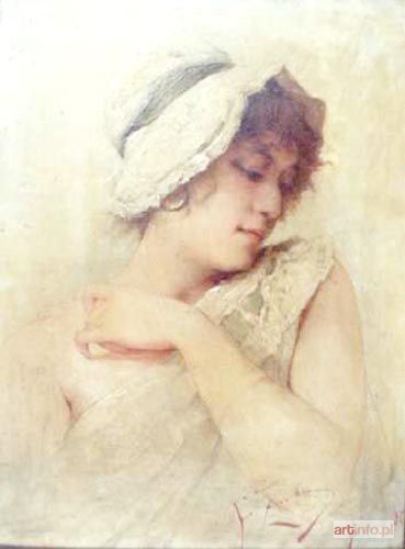 ŻMURKO Franciszek | Portret kobiety (1885?)
