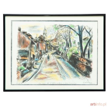 ADLEN Michel | Rue de l'Abreuvoir à Montmartre