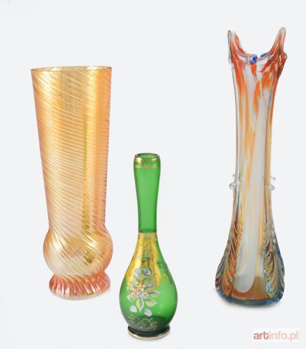 Zestaw trzech wazonów - dobierany