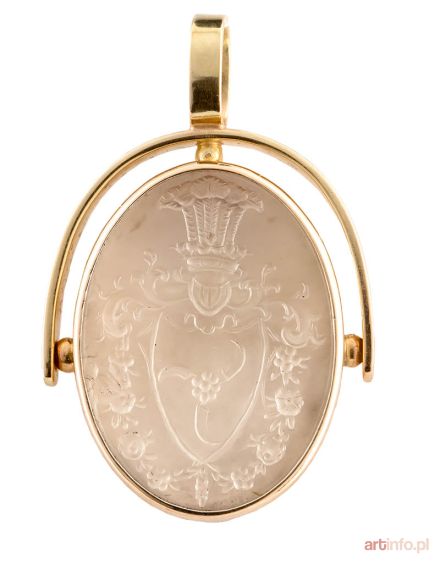 Wisior z herbem Rola, XIX–XX w.