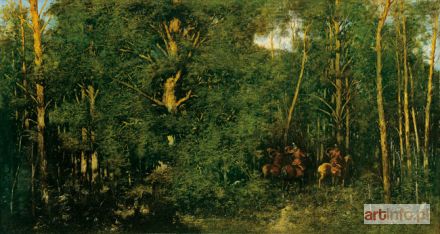 MALECKI Aleksander Władysław | WYJAZD NA POLOWANIE, 1882