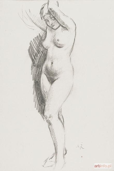 ŻURAWSKI Stanisław | Akt stojącej kobiety