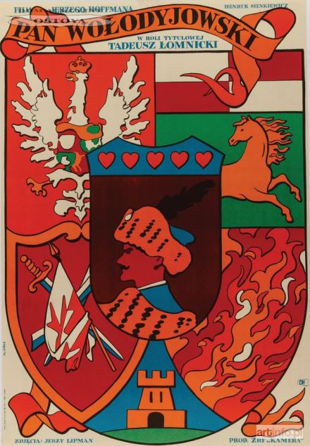 ŚWIERZY Waldemar | Plakat do filmu PAN WOŁODYJOWSKI, 1965