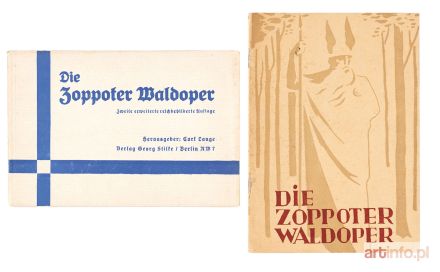 Pamiątki z sopockiej Opery Leśnej, lata 20.-30. XX w.