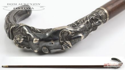 LASKA Z AKTEM KOBIECYM, ok. 1900