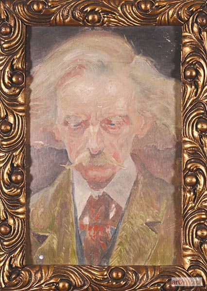 AUTOR nierozpoznany, 1 poł. XX w. | Portret Stanisława Bryniarskiego wg Jacka Malczewskiego