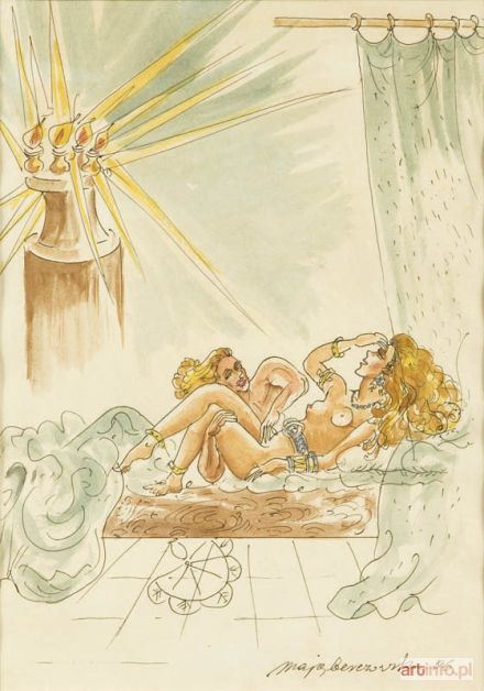 BEREZOWSKA Maja | Scena erotyczna, 1956 r.
