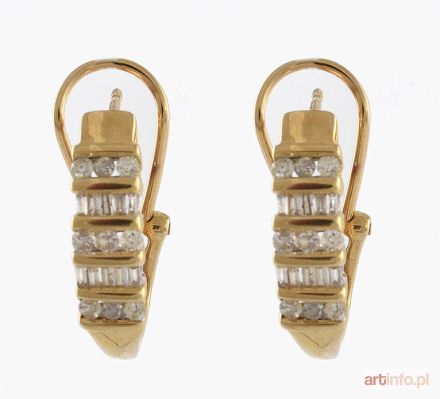 Kolczyki z brylantami