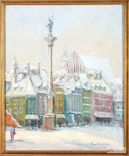 WEREŻYŃSKA Ewa | Stare miasto zimą