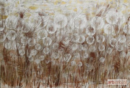 ŚWIGULSKA Mariola | Leśna łąka z cyklu Zauroczona Dmuchawcami, 2017