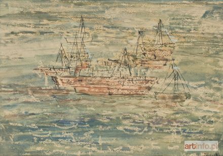 ŚWIDERSKA Bernarda | Łodzie II, lata 60. XX w.