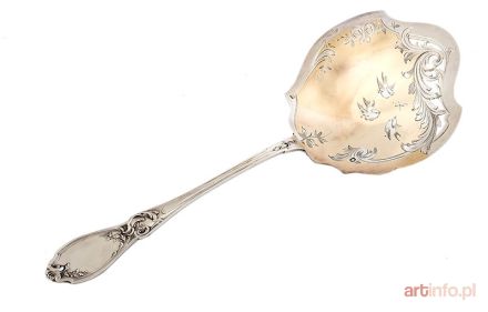 Łyżka do serwowania truskawek, Francja, po 1838 r.