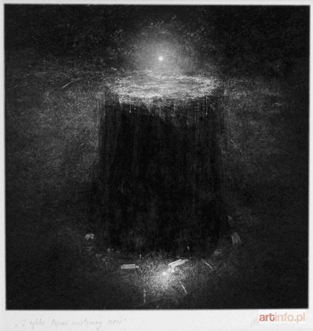 WOŚ Stanisław J. | Tree Stump from the Mystic Landscape series