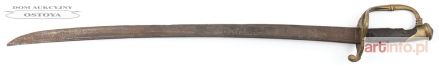 KRÓTKA SZABLA PIECHOTY I ŻANDARMERII, Niemcy, 2 poł. XIX w.