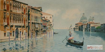 ARTYSTA nieokreślony, XX w. | Canale Grande w Wenecji