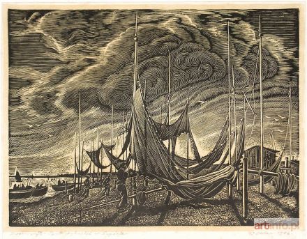 STELLER Paweł | Port rybacki w Sopocie, 1956