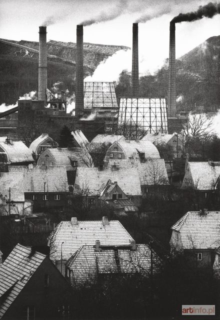 CAŁA Michał | Housing Estate at Victoria I Power Plant. Wałbrzych 1979 from the Silesia 1975-1992 series