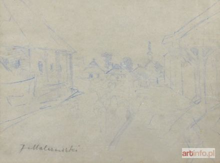 MALCZEWSKI Jacek | Motyw z miasteczka