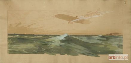 MONTAUT Ernest | Przelot Louisa Blériota nad Kanałem La Manche, 1909 r.