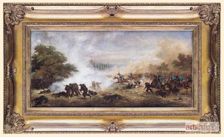 KOSSAK Juliusz | RODAKOWSKI POD CUSTOZZź, 1868