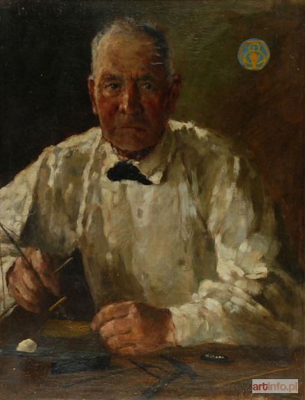 MALARZ NIEOKREŚLONY, XX w. | Złotnik lwowski