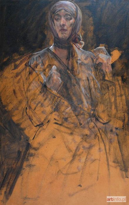 MALCZEWSKI Jacek | Portret żony artysty