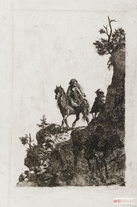 ELJASZ-RADZIKOWSKI Walery | Na przełęczy, 1884