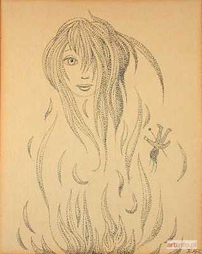 MIKULSKI Kazimierz | Dziewczyna płomienna