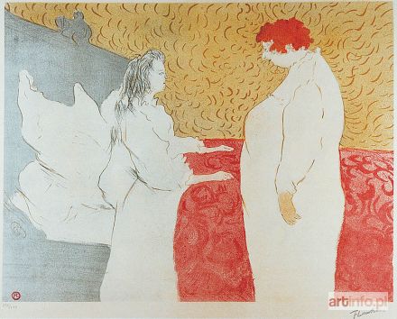 TOULOUSE-LAUTREC Henri de | Kobieta na łóżku