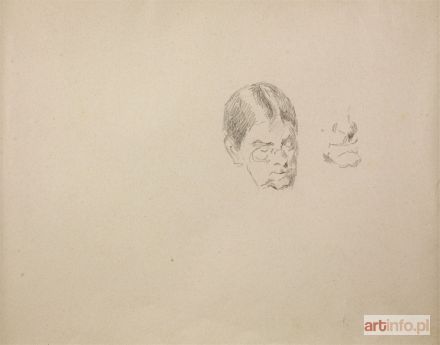 MALCZEWSKI Jacek | Szkice głowy siostry artysty Heleny Karczewskiej