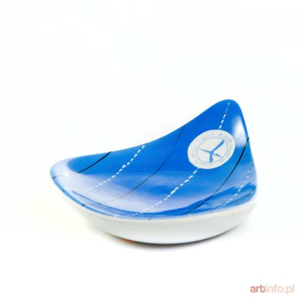 DUSZNIAK Danuta | Popielniczka Liść; lata 60. XX w.