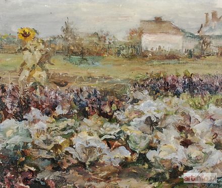 KITZ Marcin | Pejzaż z polem, 1905
