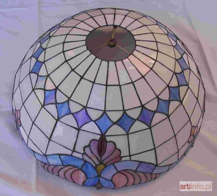ILGNER Artur | Lampa unikatowa, wisząca typu Tiffany