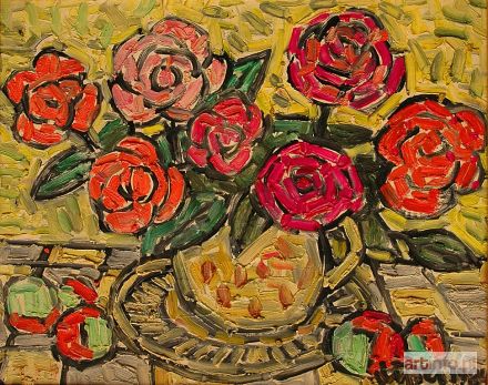 LIPIEŻ Romana | Kwiaty, 1984